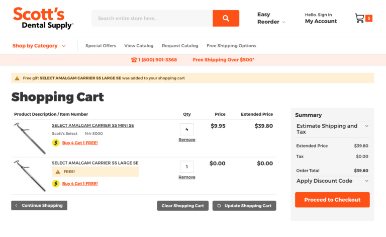 Promotion on Category Page