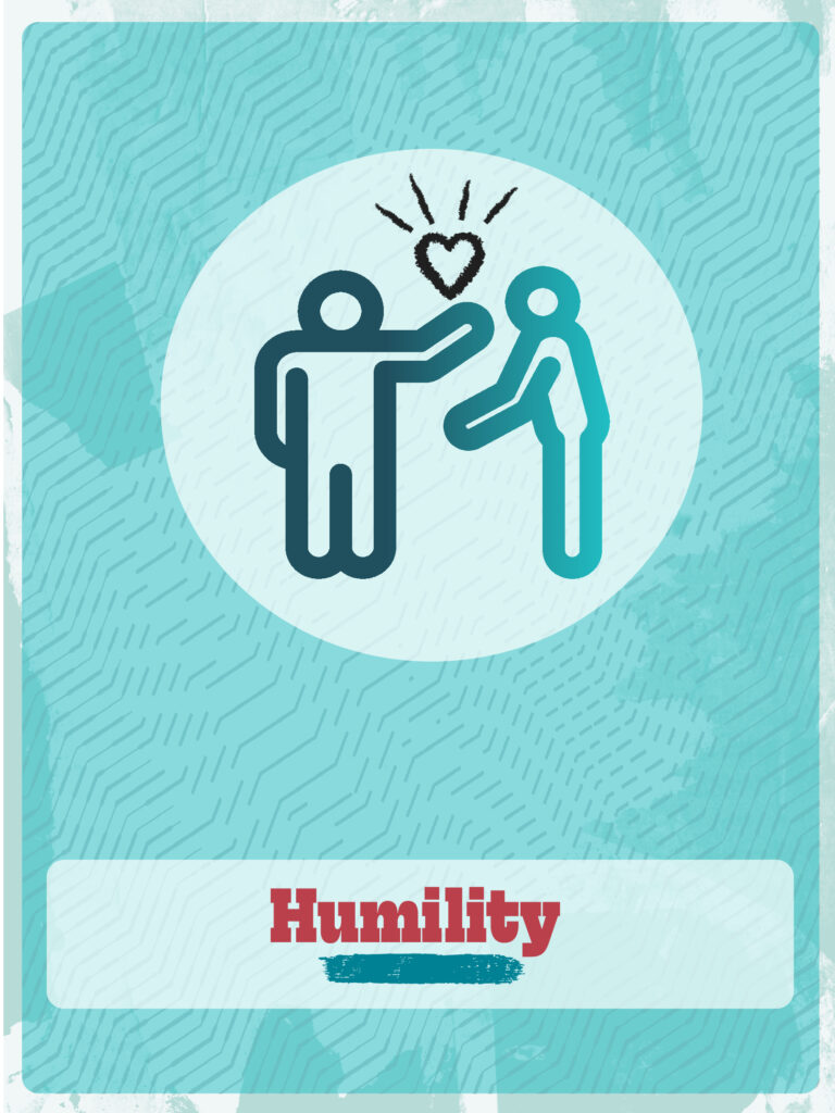 an image of humility.