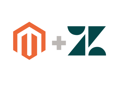 Magento + Zendesk Logo